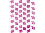 Amscan - Shimmer - Decorazione Da Appendere, 18° Compleanno 6-Pack - Foil SG34960 (Taglia Unica) (Rosa)