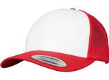 Flexfit - Cappello Trucker PC7181 (Taglia Unica) (Rosso/Bianco)