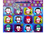 Unique Party - Sacchetto Regalo, Pinguino SG35540 (Taglia Unica) (Colorato)