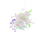 Unique Party - Bomboniera Di Plastica Unicorno 8 Pezzi SG35507 (Taglia Unica) (Bianco)