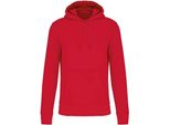 Kariban - Felpa Con Cappuccio Da Uomo PC7328 (M) (Rosso)