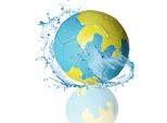 Pallone Gonfiabile 'Verao' - Pallone D'acqua Ø 15 Cm In Neoprene Per Spiaggia, Giardino, Mare O Piscina All'aperto - Piccolo Pallone Da Gioco Per Bambini E Adulti Blu/Verde