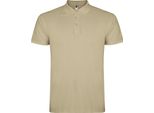 Roly - Polo "Star"" Da Uomo A Maniche Corte PF4346 (L) (Sand)"
