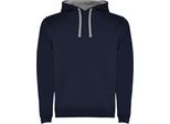 Roly - Felpa Con Cappuccio "Urban"" Da Uomo PF4349 (S) (Blu Navy/Grigio Screziato)"