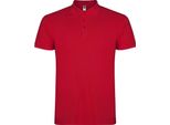 Roly - Polo "Star"" Da Uomo A Maniche Corte PF4346 (S) (Rosso)"