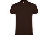 Roly - Polo "Star"" Da Uomo A Maniche Corte PF4346 (L) (Cioccolato)"