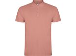 Roly - Polo "Star"" Da Uomo A Maniche Corte PF4346 (L) (Tonalità Arancio)"