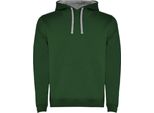 Roly - Felpa Con Cappuccio "Urban"" Da Uomo PF4349 (3XL) (Verde Bottiglia/Grigio Screziato)"