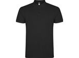 Roly - Polo "Star"" Da Uomo A Maniche Corte PF4346 (3XL) (Nero)"