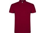Roly - Polo "Star"" Da Uomo A Maniche Corte PF4346 (3XL) (Rosso Granata)"