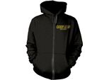 Godflesh - Felpa Con Cappuccio "Messiah"" Con Zip A Tutta Lunghezza Per Uomo/Donna Unisex PH1177 (S) (Nero)"