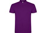 Roly - Polo "Star"" Da Uomo A Maniche Corte PF4346 (3XL) (Viola)"