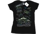 Disney - Maglietta "Toy Story Little Green Men"" Da Donna BI44384 (L) (Nero)"