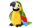 Pappagallo Parlante In Peluche Per Bambini E Neonati, Giocattolo Morbido Educativo – Pappagallo