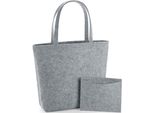 Bagbase - Rete Per La Spesa, Feltro PC5350 (Taglia Unica) (Grigio Screziato)