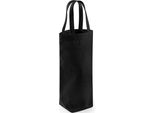Westford Mill - Borsa Per Bottiglie, Fairtrade PC5369 (Taglia Unica) (Nero)