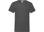 Fruit Of The Loom - T-Shirt "Value"" Con Scollo A V Per Uomo PC5548 (L) (Grigio Chiaro)"