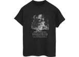 Star Wars - Maglietta "New Hope"" Da Donna BI44560 (Xl) (Nero)"
