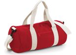Bagbase - Borsa Da Viaggio "Original"" PC5512 (Taglia Unica) (Rosso/Bianco Naturale)"