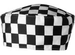 Premier - PC5564 Cappello Da Cuoco (Taglia Unica) (Nero/Bianco)