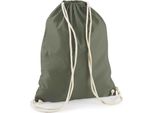 Westford Mill - Borsa Da Ginnastica, Cotone PC5783 (Taglia Unica) (Oliva)