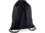 Westford Mill - Borsa Da Ginnastica, Cotone PC5783 (Taglia Unica) (Nero)