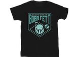 Star Wars - Maglietta "The Book Of Boba Fett Galactic"" Da Uomo BI44904 (3XL) (Nero)"