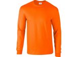 Gildan - Maglietta "Ultra"" Per Uomo/Donna Unisex A Maniche Lunghe PC6430 (L) (Arancione)"