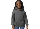 Gildan - Felpa Con Cappuccio Per Bambini PC6242 (104) (Charcoal)