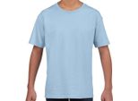Gildan - Maglietta "Softstyle"" Per Bambini PC6763 (152-158) (Azzurro)"