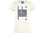 Amplified - Maglietta "Movement"" Da Donna GD1899 (Xl) (Bianco Sporco)"