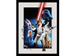 Star Wars - Stampa Incorniciata, Montaggio Di Immagini PM10444 (40 Cm X 30 Cm) (A Colori)