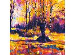 Doug Eaton - Stampa Su Tela "Gattles Cross Scarr"" PM10473 (60,5 Cm X 60,5 Cm X 4 Cm) (Giallo/Colore)"