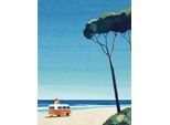 Henry Rivers - Leinwanddruck "Van Life Ii"" PM10478 (50 Cm X 40 Cm) (Blau/GrüN)"