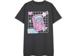 Pusheen - Maglietta "Gameboy"" Da Donna A Maniche Corte NS8509 (3XL) (Charcoal)"