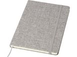 Taccuino "Ramona"", Cotone, A5 PF4469 (Taglia Unica) (Grigio)"