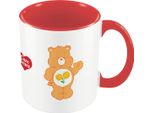 Care Bears - Tazza Da Caffè "Friend Bear"", Bicolore PM10829 (Taglia Unica) (Arancione/Bianco/Rosso)"