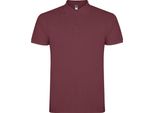 Roly - Polo "Star"" Da Uomo A Maniche Corte PF4346 (3XL) (Rosso Bacca)"