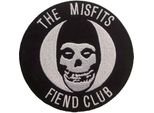 Misfits - Taglia Standard - Toppa "Fiend Club"", Tessuto RO11325 (Taglia Unica) (Nero/Grigio)"