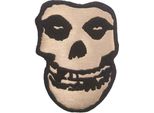 Misfits - Teschio - Toppa, Tessuto RO11336 (Taglia Unica) (Oro/Nero)