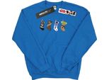 Star Wars - Felpa Da Uomo BI45394 (S) (Blu Reale)