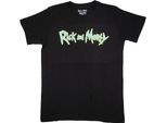 Rick And Morty - Maglietta Da Uomo/Donna Unisex RO11399 (Xxl) (Nero)