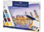 Faber-Castell 169736 Vernice Acquerello FABER-CASTELL In Barattolo, Confezione Da 36 Pezzi