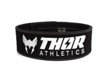 Thor Athletics Cintura Per Sollevamento Pesi In Pelle Con Fibbia, Cintura Per Sollevamento Pesi, Powerlifting, Bodybuilding, Crossfit, Fitness, Cintura Per Sollevamento Pesi (S)
