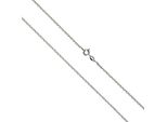 Collierkettchen Vivance "925/- Sterling Silber Ankerkette", Weiß, Halsketten, Damen, 60Cm, Silber 925 (Sterlingsilber), L: 60 B: 2Mm, GläNzend, B:2Mm