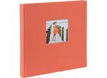 Album Fotografico Goldbuch Bella Vista Salmone 30X31 Cm 60 Pagine Nere Lino