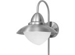 Applique Da Esterno A 1 Luce 'Sidney' In Acciaio Inox Di Eglo