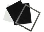 GÜDe Set Di Vetri Protettivi 110 X 90 Mm 4 Pezzi Din 11 Per Scudo Di Saldatura 16930