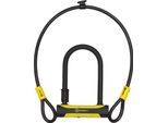 Auvray U-LOCK U-ROC Con Cavo Di 100 Cm - 180 X 245 Mm, Diametro Del Perno 14 Mm, Diametro Del Cavo 12 Mm