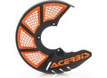 Acerbis X-Brake 2.0 Copriparabrezza, Nero/Arancio, Taglia Unica
